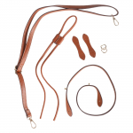 DIY rotangist kudumiskoti oluliste t&ouml;&ouml;riistade komplekt K&auml;sitsi valmistatud PU reguleeritava rihmaga tarvikud algajatele ja k&auml;sit&ouml;&ouml;s&otilde;pradele tumesinine v&auml;rv