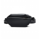 Moodsad slingkotid meestele Veekindel Crossbody kott, mis sobib 7,9-tollise iPadi metallist t&otilde;mblukuga Fanny Pack Reisisport must