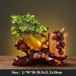 Feng Shui Rikkuse &Otilde;nn Kapsas Kaunistused Kodu Kapi Dekoratsioon Majapidamispeo Kingitused Zhaocai K&auml;sit&ouml;&ouml;