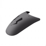 Front and Rear Mudguard Motorcycle Splash Guard Sturdy Decoration Easy to Install Cover Back 25x12 cm_Style B