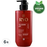 Ryeo Hambit Extreme Damage and Nutrition Shampoo, 480ml, 6 pcs. red