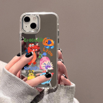 Mobiiltelefoni&uuml;mbrised iPhone 11 13 XR 15 Pro Max 12 14 Pro Max &uuml;mbris iPhone 16 XS Max Mirror kaitse&uuml;mbris Peegel peen multikas veekindel iPhone 11 Pro Max h&otilde;bedane liivav&auml;rv