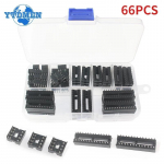 66 tk IC-pistikupesa adapteri jootet&uuml;&uuml;pi pistikupesa komplekt DIP 6 8 14 16 18 20 24 28 pin IC-pistik Arduino jaoks