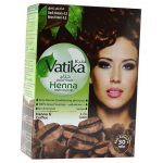 Henna baasil juuksev&auml;rv, Vatika Henna Hair Colors, Dabur (43634074) 60g ploomi