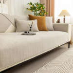 Four Seasons universaalne &scaron;enillist diivanikate Diivanipadi &uuml;hev&auml;rviline triibuline diivanimatt elutuppa libisemiskindel L-kujuline diivanipadi 70x70