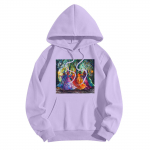 Pusad teismelistele t&uuml;drukutele pikkade varrukatega printimine vabaaja graafilised kapuutsid, n&ouml;&ouml;riga pullover Armas &uuml;lisuur kapuuts L