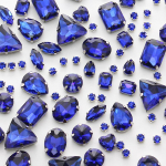 100 TK Rhinestones Segatud k&uuml;&uuml;nispuur Klaaskristall&otilde;mbluspuur DIY R&otilde;ivatarvikud Pulmatarvikud Rhinestone &Otilde;mble helmed Mixed size-100 pcs