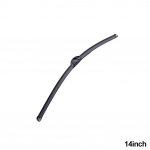 1 tk Automotive Universal U-t&uuml;&uuml;pi pehmest kummist kondita klaasipuhasti HD vaikne vastupidav autopuhasti 16 18 19 21 22 24