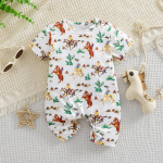 Imiku beebipoisi kauboi mustriga l&uuml;hikeste varrukatega kombinesoon 6-9M