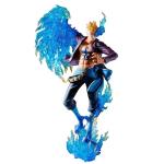 Megahouse One Piece MAS Marco F&ouml;&ouml;niks Piraat Portree Kollektsion&auml;&auml;ri Kuju - - - (Korda), blue