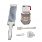 Lihal&otilde;ikur liha viilutamiseks hakkimiseks K&auml;sitsi viilutaja veise sealiha lambaliha jaoks Reguleeritava paksusega lihal&otilde;ikur koos teritajaga must