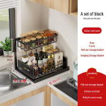 Multifunktsionaalne v&auml;ljat&otilde;mmatav k&ouml;&ouml;gikapp v&uuml;rtside riiul push-pull rack with board