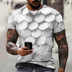 3D T-s&auml;rk meestele Mood Hip Hop O-kaelusega l&uuml;hikeste varrukatega Topid Abstraktsed Harajuku Meeste Suured T-s&auml;rgid Meeste R&otilde;ivad S