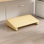Foot Rest for under Desk at Work Stool Footrest Footstool Computer Gaming Home Wood