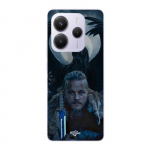 Coque Xiaomi Redmi Note 14 5G Vikings ragnar lothbrok corbeau Maniacase