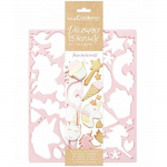 Plaque d&eacute;coupoirs &agrave; biscuits Licorne roosa