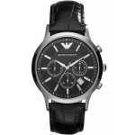 Emporio Armani AR2447 Renato Chronograph meeste k&auml;ekell must