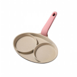 2 auguga omletipann praadimispott paksendatud mittekleepuv muna pannkook steik k&uuml;psetuspann hamburgerisai hommikus&ouml;&ouml;gi valmistaja induktsioonpliit