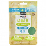 Sachet Gouache en poudre 100g Vert - PEBEO - Tactilcolor - Diluable &agrave; l'eau - Pour enfants &agrave; partir de 2 ans roheline