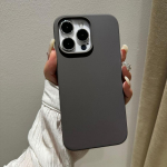 True Liquid Silikoonist telefoni&uuml;mbris mattriidest voodriga ja pakikarp iPhone'i jaoks 16 15 14 13 12 11 7 8 &Otilde;li- ja s&otilde;rmej&auml;ljekindel &uuml;mbrise kate iPhone 16 Pro