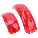 Mootorratta poritiiba k&otilde;rgl&auml;ikega punane eesmine tagumine porikaitse, mis sobib mudelile Z50 Z50A Z50J Z110 Z125