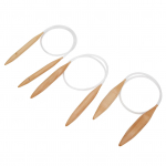 &Uuml;mmargune punutud n&otilde;el bambusest l&auml;bipaistev heegeln&otilde;el 15mm 20mm 25mm villase l&otilde;nga jaoks