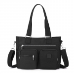 Nailonkangas naiste kott suure mahutavusega &otilde;lakott mitme taskuga vabaaja naiste kott