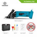 ONEGREEN 6-k&auml;iguline juhtmevaba elektriline lammaste k&auml;&auml;rid 13 hambaga elektriline oksak&auml;&auml;rer Villalammaste p&uuml;gamismasin Makita 18V akule Without Battery