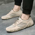 Meeste mokassiinidest Loafer s&otilde;idujalatsid Comfort Flats, vabaaja suvised plusssuuruses v&auml;lisjalatsid EU: 38