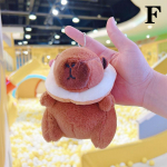 Capybara pl&uuml;&uuml;sis nukk multifilmi v&otilde;tmehoidja ripats Pehme t&auml;idisega nuku seljakott ripats autokott v&otilde;tmehoidja kaunistus lapsele kingitud v&otilde;tmehoidja