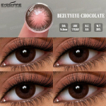 EYESHARE 1 Pair ESTONIA Colored Contact Lenses 14.5mm Big Eyes Natural Lenses For Fashion Eyes Blue Lenses Pupils Grey