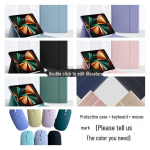 360&deg; p&ouml;&ouml;rlev klaviatuuri&uuml;mbris Huawei MatePadi 10,4-tollise pliiatsipesa ja l&auml;bipaistva kaanega tahvelarvuti jaoks