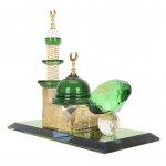 Kuppelmo&scaron;ee Ornament Kristall Moslemi Hoone Figuriin Miniatuurne Arhitektuurne Kaunistus Autole