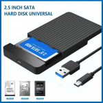 2,5-tolline SSD-korpus SATA kuni USB 3.1 mobiilne k&otilde;vakettakorpus ketta HDD t&uuml;&uuml;bile USB-C korpus toetab SSD HDD mahutavust kuni 6 TB USB3.1 interface