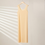 Suures suuruses &otilde;mblusteta kleidid naistele Summer Ice Silk Cool alusseelik alusseelik varrukateta aluspesu kleit M-5XL 5XL