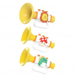 Beebi trompetim&auml;nguasi kaelapaelaga, suurendab kopsumahtu, suu&otilde;&otilde;ne lihaste treening, koomiksiga loomade puhkpillim&auml;nguasi, v&auml;ikelastele, poistele, t&uuml;drukutele, muusikariista m&auml;nguasi