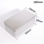 Mini plekist seebikarbid juuksen&otilde;elad metallist ristk&uuml;likukujulised rauast karbid v&auml;ikesed ruudukujulised hoiukarbid ehted k&uuml;&uuml;nte ilu kommid m&uuml;ndid pillikarbid 180X100X68MM