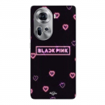 Coque de t&eacute;l&eacute;phone - Maniacase - Oppo Reno 11 5G - Silicone - Souple - Coeur rose