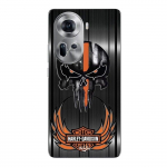 Coque de t&eacute;l&eacute;phone - Maniacase - Oppo Reno 11 5g - Silicone - Souple - T&ecirc;te de mort