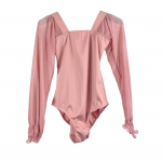 Balleti tantsukost&uuml;&uuml;m, Naiste suvine Hiina tantsu jumpsuit, Valge v&otilde;imlemiskost&uuml;&uuml;m, Bodysuit, &Otilde;huakrobaatika jooga treeningkost&uuml;&uuml;m, Bodysuit XXL roosa