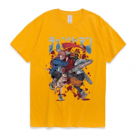 Jaapani anime kettsaag Unisex T-s&auml;rk Unisexga Makima Power Denji Pochita Graafilise tr&uuml;kiga T-s&auml;rgid Unisex Oversized Streetwear Tees 2XL