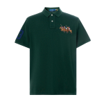 Polo Ralph Lauren Tikanditega Tr&uuml;kitud L&uuml;hikeste Varrukatega Polos&auml;rk Meeste &uuml;laosad Roheline 710814437-005 M black