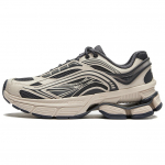 Li-Ning Aurora Renew S&uuml;nteetiline Nahk Mugavad Hingavad Libisemiskindlad Kulumiskindlad Madalad Vabaaja Jalan&otilde;ud Naiste toss Beige Must AGCU044-2 35