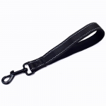 Koera jalutusrihm 25cm Koerte jalutusrihmad Helkuriga L&uuml;hike jalutusrihm Keskmise Suure Koera Jalutamiseks Pehme Polsterdatud K&auml;epide Koerte Jalutusrihmad L&uuml;hike Lemmiklooma Kett must