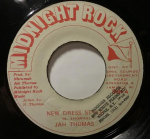 7-tolliline plaat JAH THOMAS - New Dress Style none Midnight Rock Jamaica Reggae, Ska & Dub Kasutatud