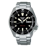 SEIKO 5 Sports SKX Seeria Automaatne Must T&auml;hikuga Meeste K&auml;ekell SRPL85K1 must