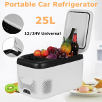 25L kaasaskantav koduauto auto k&uuml;lmik minik&uuml;lmikud DC 12/24V s&uuml;gavk&uuml;lmik jahuti k&uuml;tteseade Hoia soojana v&auml;rske Pinic Camping 110/220V