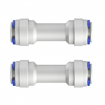 2 tk &Uuml;hesuunaline tagasil&ouml;&ouml;giklapp 3/8-tolline suruga &uuml;hendamiseks tagasil&ouml;&ouml;giklapp Plastikust kiir&uuml;hendusliitmik veefiltrite jaoks, vastupidav