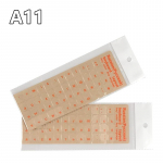 1tk /heebrea/korea/inglise l&auml;bipaistev matt kvaliteetne klaviatuurikile