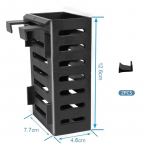 Ujuv rippuv akvaariumi taimehoidja konksud veetaimepott Akvaariumi istutusn&otilde;u tassid Istutuskorvid Aquascape kaunistused as the picture